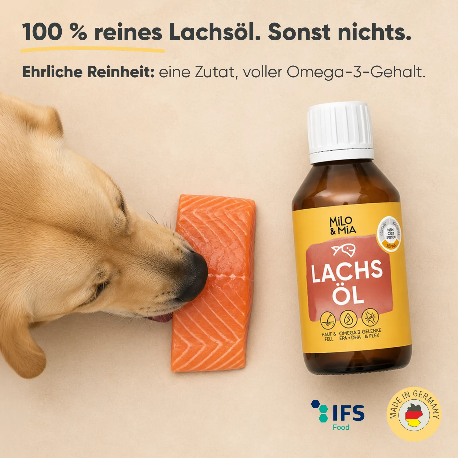 Milo & Mia Lachsöl — Bild 5